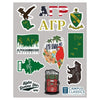 AGR Sticker Sheet | Alpha Gamma Rho | Promotional > Stickers