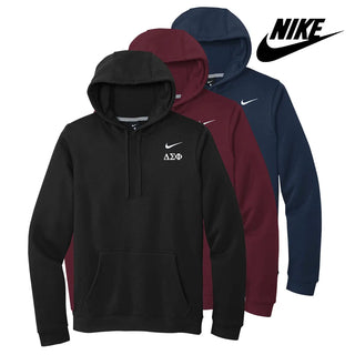 Delta Sig Nike Embroidered Hoodie Delta Sigma Phi