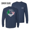 Delta Sig Comfort Colors Navy Patriot tee | Delta Sigma Phi | Shirts > Short sleeve t-shirts