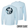 New! Delta Sig Comfort Colors Space Age Long Sleeve Pocket Tee