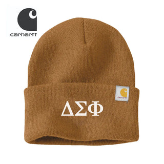 Delta Sig Brown Carhartt Beanie Delta Sigma Phi