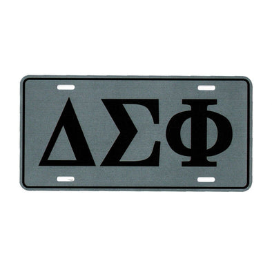 Delta Sig License Plate | Delta Sigma Phi | Car accessories > Decorative license plates