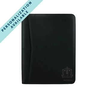 Delta Sig Zippered Crest Padfolio | Delta Sigma Phi | Office products > Padfolios