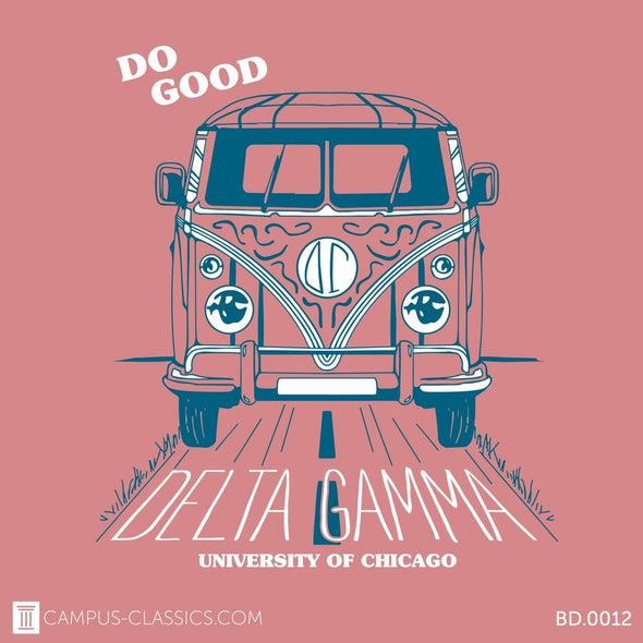 Delta Gamma - Chicago University - Do Good - Bid Day | Custom Campus Classics |