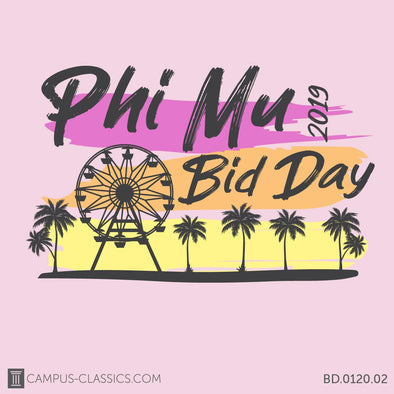 Pink Music Festival Phi Mu Bid Day