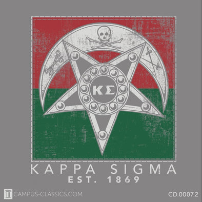 Red and Green Crest Kappa Sigma