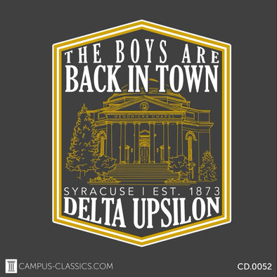 Gray Boys in Town House Delta Upsilon