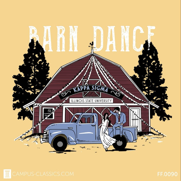 Yellow Barn Dance Lights Kappa Sigma