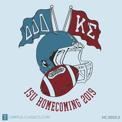 Blue Football Helmet Homecoming Kappa Sigma