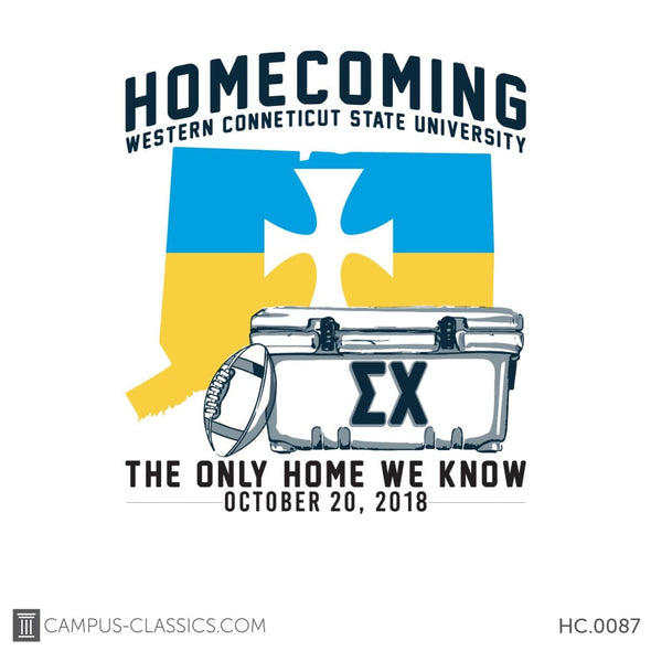 White Flag Cooler Homecoming Sigma Chi