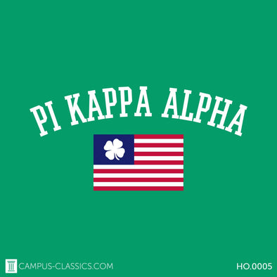 Green Flag St. Patrick's Day Pi Kappa Alpha