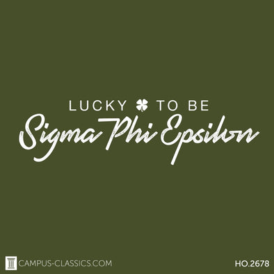 Green Lucky Sigma Phi Epsilon