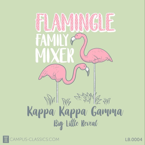Green Flamingle Family Mixer Kappa Kappa Gamma