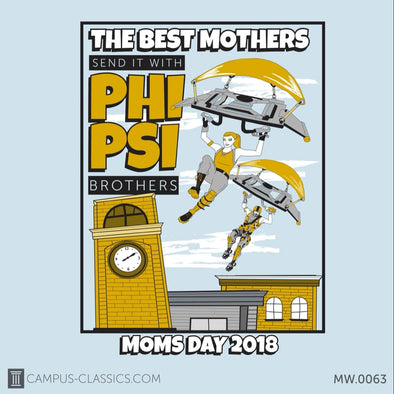 Blue Video Game Mom's Day Phi Kappa Psi