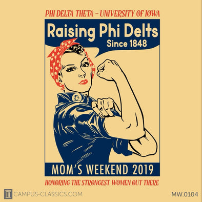 Yellow Rosie Mom's Weekend Phi Delta Theta
