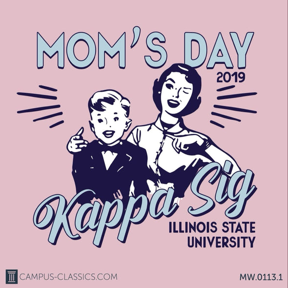 Pink Vintage Mom's Weekend Kappa Sigma